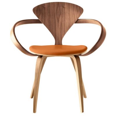 Cherner Armchair with Seat Pad