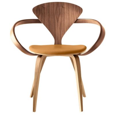 Cherner Armchair with Seat Pad