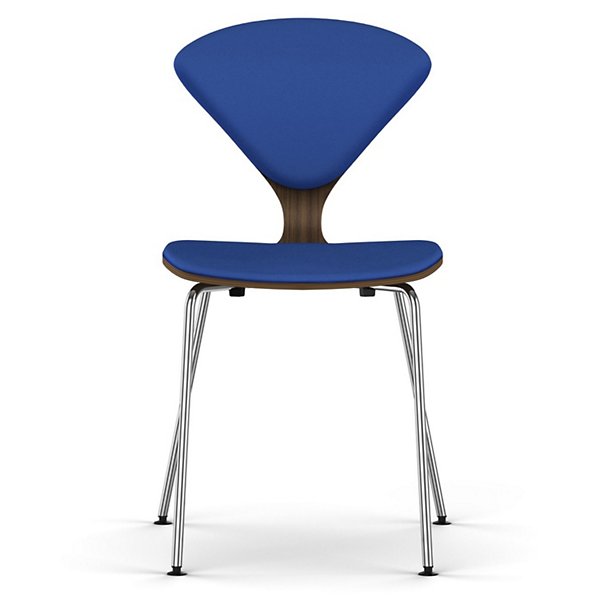 Cherner Seat and Back Upholstered Metal Base Chair