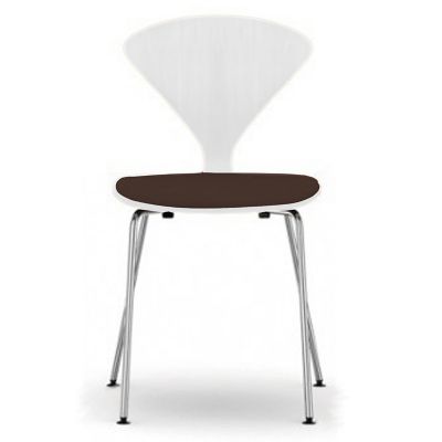 Cherner Metal Base Chair with Seat Pad