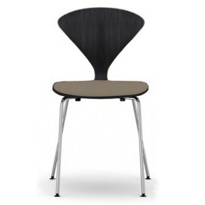 Cherner Metal Base Chair with Seat Pad