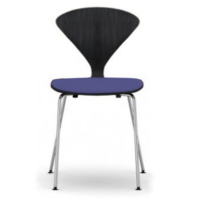 Cherner Metal Base Chair with Seat Pad