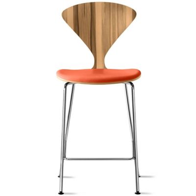 Cherner Metal Base Stool with Seat Pad