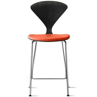 Cherner Metal Base Stool with Seat Pad