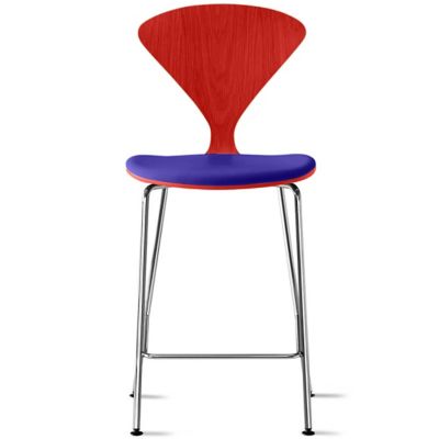 Cherner Metal Base Stool with Seat Pad