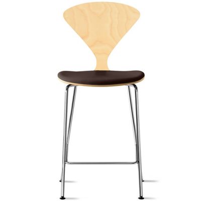 Cherner Metal Base Stool with Seat Pad