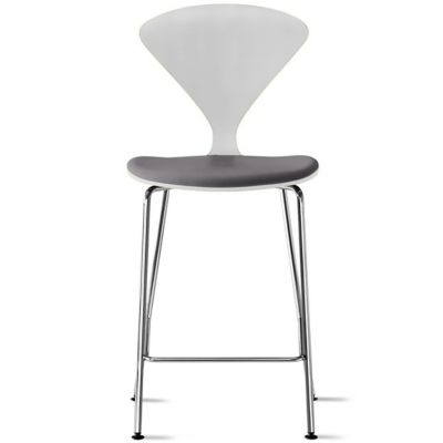 Cherner Metal Base Stool with Seat Pad