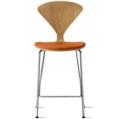 Cherner Metal Base Stool with Seat Pad
