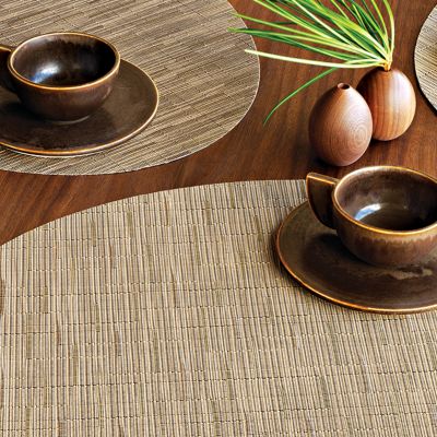 Bamboo Oval Placemat by Chilewich at