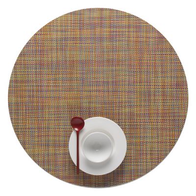 Mini Basketweave Round Placemat