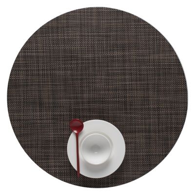 Mini Basketweave Round Placemat