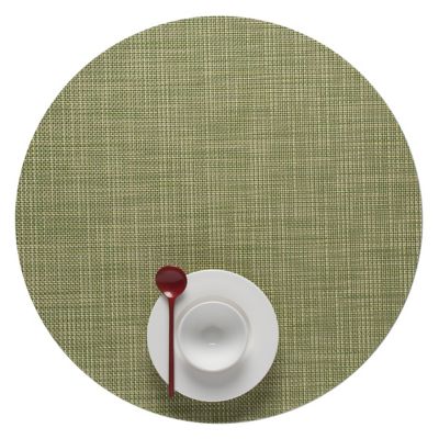 Mini Basketweave Round Placemat