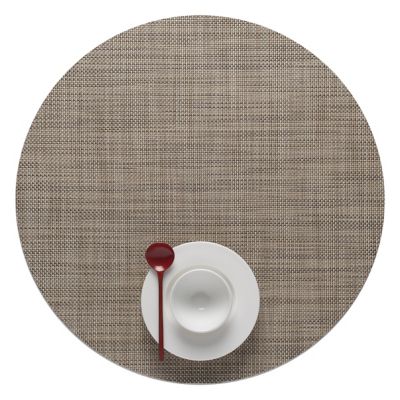 Mini Basketweave Round Placemat