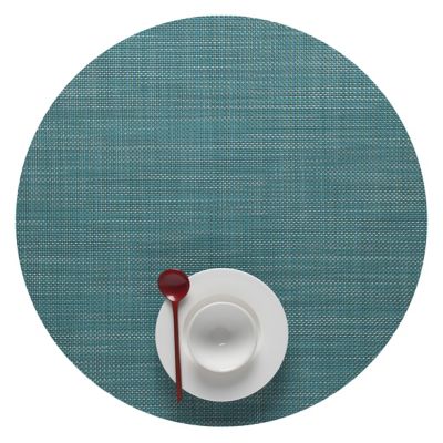 Mini Basketweave Round Placemat