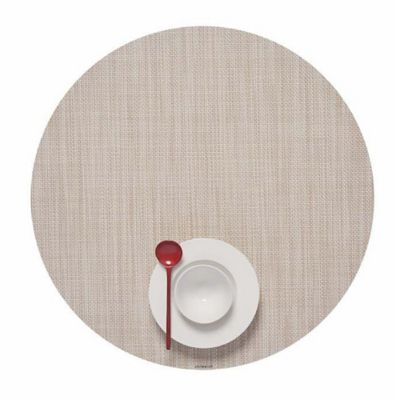 Mini Basketweave Round Placemat