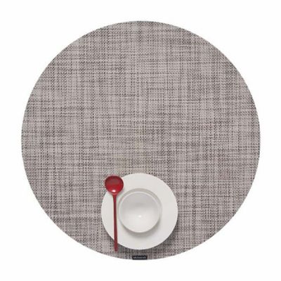 Mini Basketweave Round Placemat