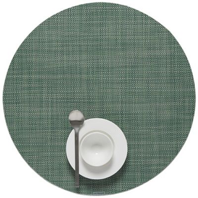 Mini Basketweave Round Placemat