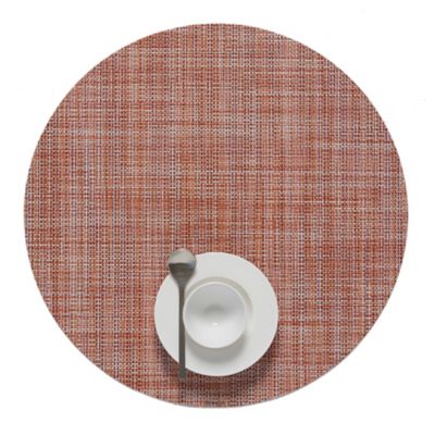 Mini Basketweave Round Placemat