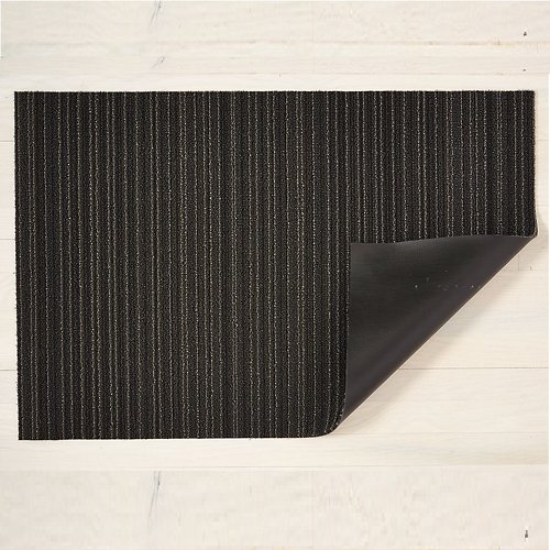 Skinny Stripe Indoor/Outdoor Mat (Steel/Utility) - OPEN BOX