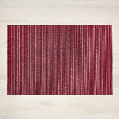 Skinny Stripe Shag Doormat