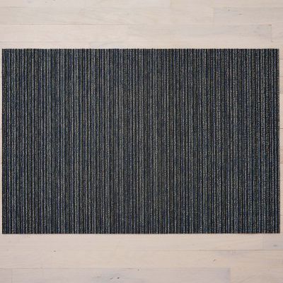 Skinny Stripe Shag Doormat