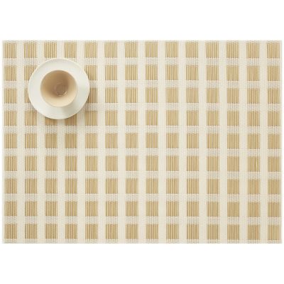 Stitch Placemat by Chilewich (Gold) - OPEN BOX RETURN