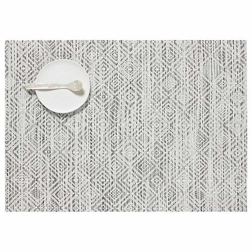 Mosaic Placemat by Chilewich (White/Black) - OPEN BOX RETURN