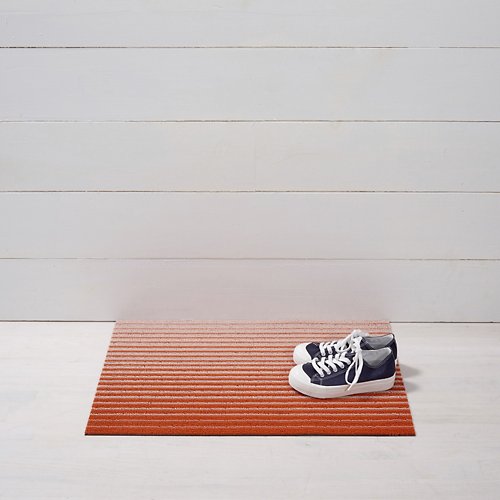 Domino Striped Shag Doormat