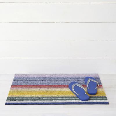 Pop Stripe Shag Doormat