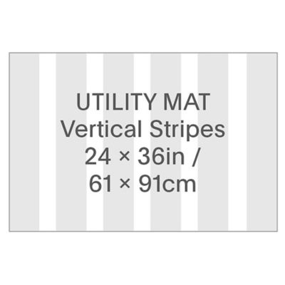 Chilewich Pride Stripe Shag Utility Floor Mat, 24'' x 36