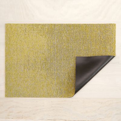 Heathered Shag Doormat (Lemon) - OPEN BOX