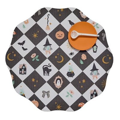 Meri Meri Patchwork Halloween Placemat, Set of 4