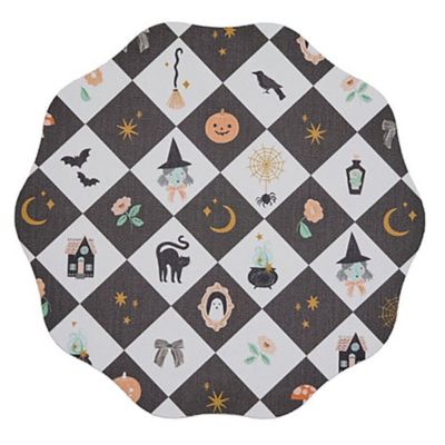 Meri Meri x Chilewich Patchwork Halloween Placemat, Set of 4