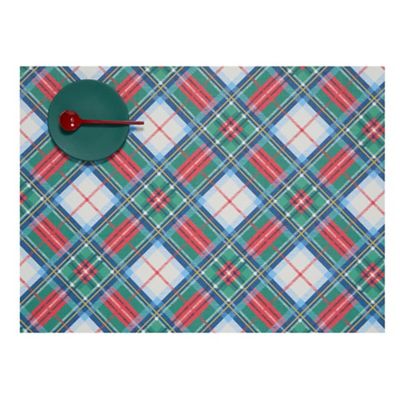 Meri Meri Tartan Rectangular Placemat, Set of 4
