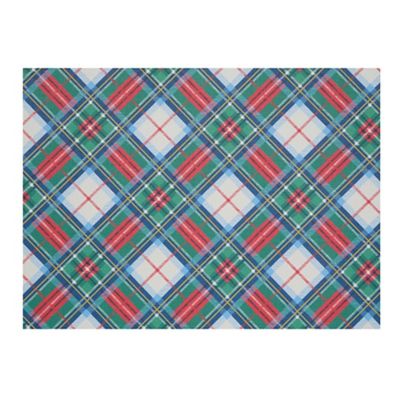 Meri Meri x Chilewich Tartan Rectangular Placemat, Set of 4