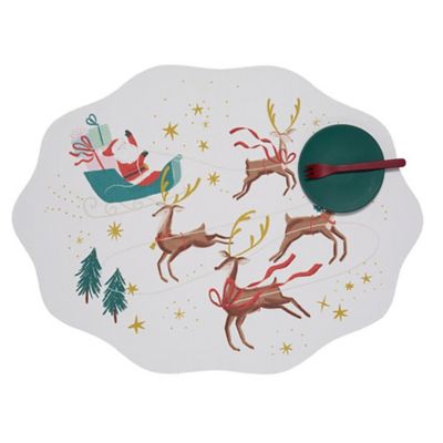 Meri Meri Santa Sleigh Placemat, Set of 4