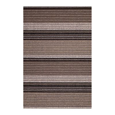 Pleat Strip Shag Floormat
