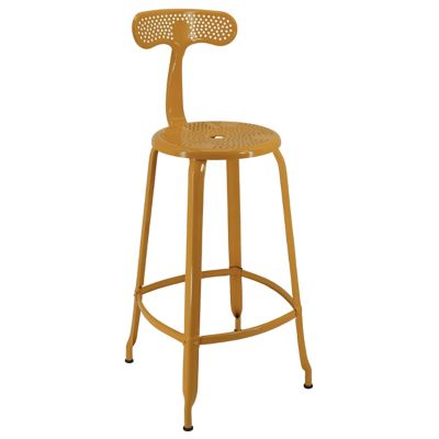Nicolle Outdoor Backrest Bar & Counter Stool with Backrest