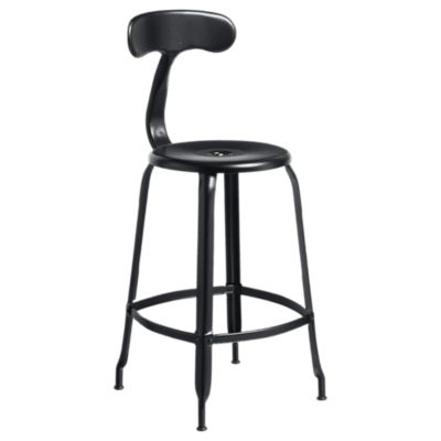 Nicolle Bar & Counter Stool with Backrest