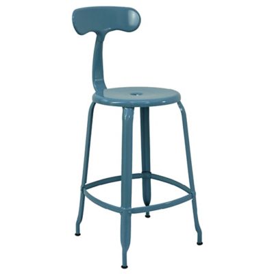 Nicolle Bar & Counter Stool with Backrest