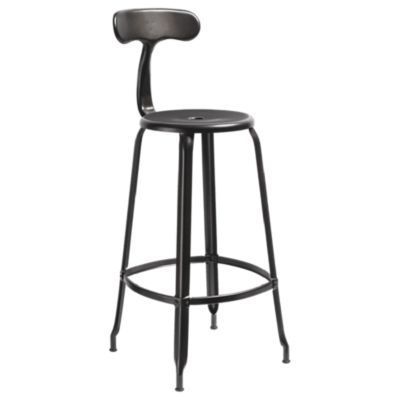 Nicolle Bar & Counter Stool with Backrest