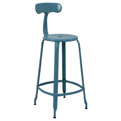 Nicolle Bar & Counter Stool with Backrest