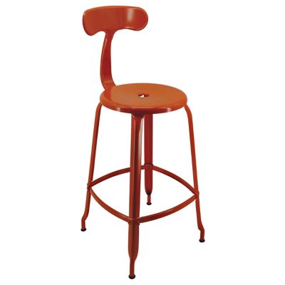 Nicolle Bar & Counter Stool with Backrest