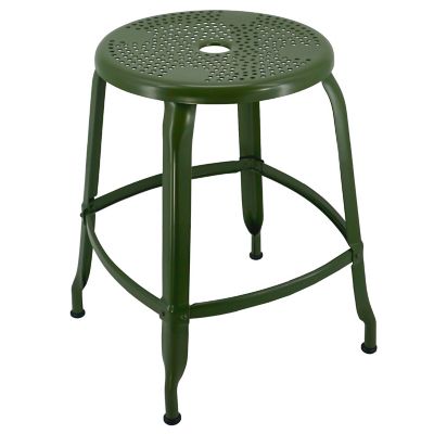 Nicolle Outdoor Low Stool, Set of Two
