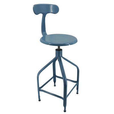 Dessinateur Adjustable Bar/Counter Stool with Backrest
