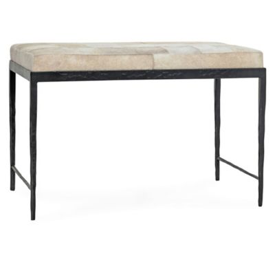 Achen Hair on Hide Bench