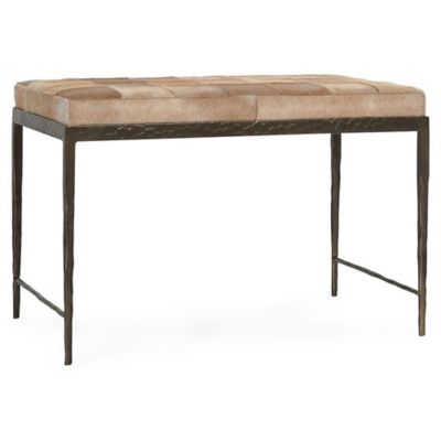 Achen Hair on Hide Bench
