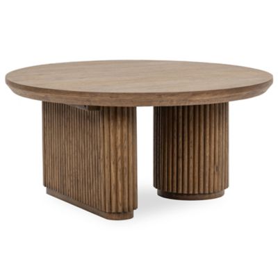 Vander Wood Round Coffee Table