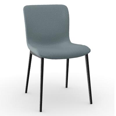 Annie Upholstered Metal Chair