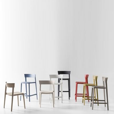 Skin Stackable Stool by Calligaris at